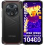 DOOGEE Fire 6 Telefono Movil irrompible 2025 Imagen Térmica,10400mAh Batería 16GB+256GB(TF 2TB) Smartphone 6.56”HD+, Cámara 50MP