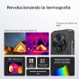 DOOGEE Fire 6 Telefono Movil irrompible 2025 Imagen Térmica,10400mAh Batería 16GB+256GB(TF 2TB) Smartphone 6.56”HD+, Cámara 50MP