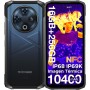 DOOGEE Fire 6 Telefono Movil irrompible 2025 Imagen Térmica,10400mAh Batería 16GB+256GB(TF 2TB) Smartphone 6.56”HD+, Cámara 50MP
