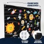 Sistema Solar para Niños con 61 Figuras Fieltro - BONNYCO | Planetas Sistema Solar para Niños, Juguetes Montessori 3 4 5 6 7 8