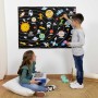 Sistema Solar para Niños con 61 Figuras Fieltro - BONNYCO | Planetas Sistema Solar para Niños, Juguetes Montessori 3 4 5 6 7 8