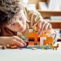 LEGO Minecraft El Refugio-Zorro, Juguete de Construcción con Figuras de Zombi Ahogado y Animales, Regalos de Cumpleaños Niños y