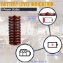 Retekess TD158 Sistema de Llamadas Restaurante, 500M Avisador Hosteleria, Tubo Digital LED, Material PC Transparente, Avisadores