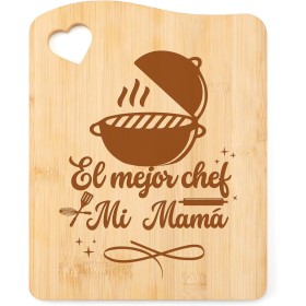 TheGiffter Regalo Día de la Madre, Tabla Cortar Bambú para Mama, Regalo de Cumpleaños Navidad Día de la Madre, Regalos para Mama