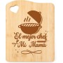 TheGiffter Regalo Día de la Madre, Tabla Cortar Bambú para Mama, Regalo de Cumpleaños Navidad Día de la Madre, Regalos para Mama