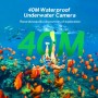 Surfola Sports Camera 4K 30FPS, 20MP WiFi Helmet Camcorder with EIS Anti-Shake, Underwater Diving 40M with Dual Microphone,