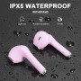 yobola Auriculares Inalámbricos, Auriculares Bluetooth 5.1 HiFi Estéreo, Cascos Inalambricos Bluetooth con Control Táctil,