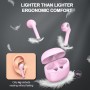 yobola Auriculares Inalámbricos, Auriculares Bluetooth 5.1 HiFi Estéreo, Cascos Inalambricos Bluetooth con Control Táctil,