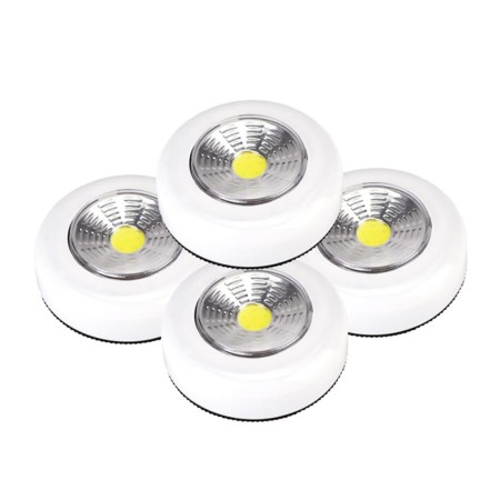 OSALADI 2 Luz De Empuje Led Luz De Noche Luz De Emergencia Lámpara De Empuje Led Luz De Pared Luces De Emergencia Empujar Con La