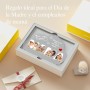 Bemaystar Día de la Madre, Lampara Personalizada con tu Foto, 3D Led 22x15cm con Fotos y Textos, Mama Regalo Original para