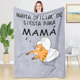 Rebundex Regalo Madre Mantas Regalo Dia de la Madre Original Manta para Mama Originales para Cumpleaños Navidad Suegra