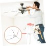 Cadena De Tracción Para Ventilador De Techo De Fácil Instalación Con 4 Cables Para Lámpara De Ventilador De Techo