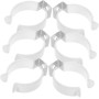 OSALADI 12 Piezas T12 Hebilla De Lámpara Soportes De Tubo Base De Luz LED Tubo De Luz LED Soporte De Tubo Soporte De Lámpara