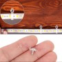 VILLFUL 100 Piezas Hebilla Ligera De Fijación Al Cinturón Clip De Montaje De Tira De Luz Clips De Luz De Un Lado Clips De