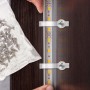 VILLFUL 100 Piezas Hebilla Ligera De Fijación Al Cinturón Clip De Montaje De Tira De Luz Clips De Luz De Un Lado Clips De