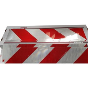 Orafol conteneurs warnmarkierung autocollante 141 mm 705 4 bandes (2 x 2 x gauche à droite)