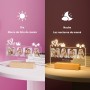 iDIY Marco de Fotos Personalizado con Foto y Texto - Te Amo Lampara LED - Regalos Personalizados San Valentin Mujer Hombre