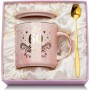 30 Cumpleaños Taza de Cerámica Jaspeada Rosa, 30 Años Regalos Originales Para Mujer Cumpleaños 30 Regalo Cumpleaños Mujer