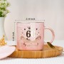 30 Cumpleaños Taza de Cerámica Jaspeada Rosa, 30 Años Regalos Originales Para Mujer Cumpleaños 30 Regalo Cumpleaños Mujer