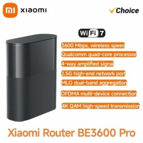 Xiaomi Router BE3600 Pro WiFi 7 Dual-Band Qualcomm cuatro núcleos acel