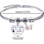 MNBVBV Pulsera para Mamá Pulsera Mamá personalizada día de la Madre Regalo original，pulsera mamá e hija Regalo de cumpleaños