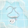 MNBVBV Pulsera para Mamá Pulsera Mamá personalizada día de la Madre Regalo original，pulsera mamá e hija Regalo de cumpleaños