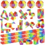 GOLDGE 15pcs Mini Magic Snake Cube, Serpiente Magica Cubo Mágico de Serpiente, Regalos Colegio Detalles Cumpleaños Niños Regalos