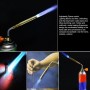 Antorcha de gas, quemador de llama MAGT Quemador de gas butano Antorcha Encendido a mano Soldadura para camping Barbacoa