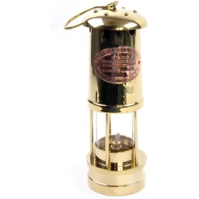 Lámpara Miners de Nauticalia, 24 cm, Dorado, Latón, Sin Acabado