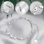 Rebundex Pulsera Plata Regalos Originales para Mujer Pulseras Regalos para Mujer Cumpleaños Navidad Día de San Valentín Madre