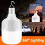 Linterna LED Super Brillante Camping Luz Tienda Lámpara USB Recargable Luz Nocturna MODOAO