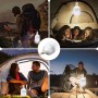 Linterna LED Super Brillante Camping Luz Tienda Lámpara USB Recargable Luz Nocturna MODOAO