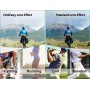 ROCKBROS Polarized Sunglasses with 5 Interchangeable Lenses for Cycling Bike Running Sports UV 400 Protection Anti Wind for Men
