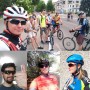 ROCKBROS Polarized Sunglasses with 5 Interchangeable Lenses for Cycling Bike Running Sports UV 400 Protection Anti Wind for Men