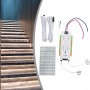Controlador LED fiable y sensores para una mayor seguridad en escaleras por la noche (2 sensores)