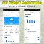 Huudngeje Tuya Smart Zigbee Luz Solar y Sensor de Lluvia Alarma Notificación en Tiempo Real Detector de Lluvia con Detección de