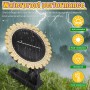 Huudngeje Tuya Smart Zigbee Luz Solar y Sensor de Lluvia Alarma Notificación en Tiempo Real Detector de Lluvia con Detección de