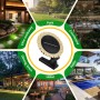 Huudngeje Tuya Smart Zigbee Luz Solar y Sensor de Lluvia Alarma Notificación en Tiempo Real Detector de Lluvia con Detección de