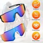 WuGU Polarized Sports Sunglasses - 2 Pack for Men and Women - UV400, Cycling, Driving and Outdoor Activities