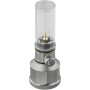 Daaxing Linterna de gas para camping, lámpara de camping con barra de extensión de tanque vacío, lámpara de aleación de