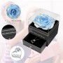 Rosa Eterna Regalo Dia de la Madre, Regalo Mama, Rosa Natural Flores Preservada con Collar Día de la Madre, Regalos para Madres