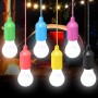 6 luces LED de camping, lámpara de camping con interruptor de tracción, funciona con pilas, lámpara de tienda portátil, lámpara