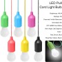 6 luces LED de camping, lámpara de camping con interruptor de tracción, funciona con pilas, lámpara de tienda portátil, lámpara