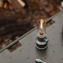 Besshepplo Linterna de gas para camping, iluminación de luminancia ajustable, lámpara de iluminación de luminancia y lámpara de