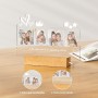 iDIY Marco de Fotos Personalizado con Foto y Texto - Te Amo Lampara LED - Regalos Personalizados San Valentin Mujer Hombre