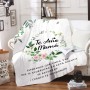 RoCetysell Regalos Día de la Madre, Manta para Mama 130 x 150cm, Regalo Madre Originales para Mantas para Cama, Regalo San