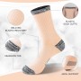 InaWarm Women's 6 Pairs of Sports Running Hiking Cotton Breathable Trekking Cushion Socks for Outdoor Sports