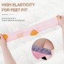 InaWarm Women's 6 Pairs of Sports Running Hiking Cotton Breathable Trekking Cushion Socks for Outdoor Sports
