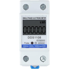 Medidor eléctrico de Digitaces de la exhibición del LCD para medir el consumo de energía la monofásico en AC220V y 60A