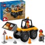 LEGO City Cargadora con Ruedas Amarilla Vehículo de Construcción y Obra, Excavadora de Juguete, Regalo Montessori para Niños y